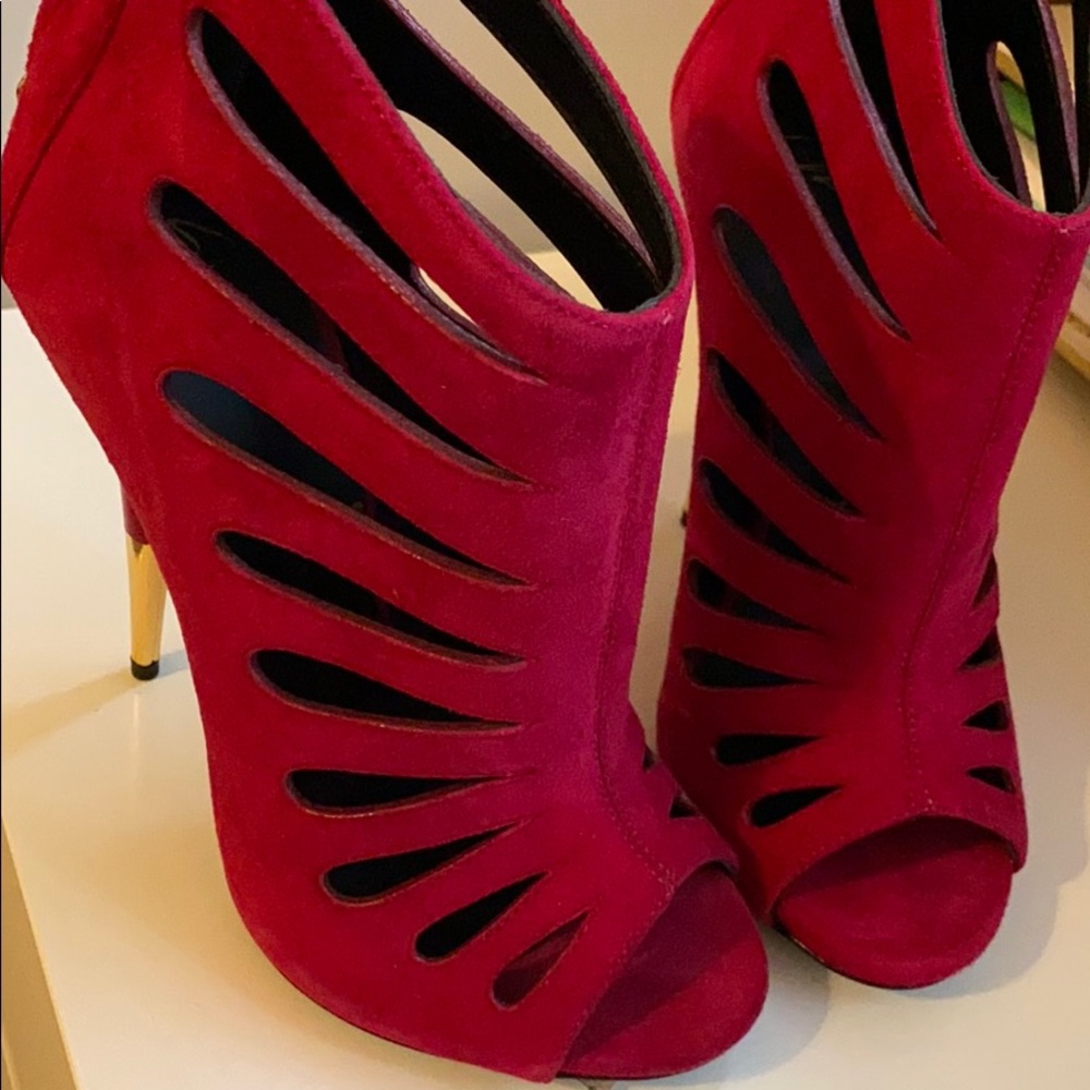 COPY - Giuseppe Zanotti Red Boots